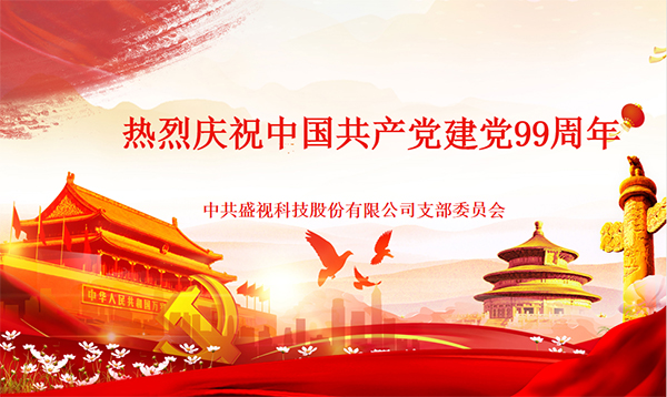 盛视党建动态|大发(中国)dafa·官方网页版,党组织开展庆祝建党99周年主题党日活动